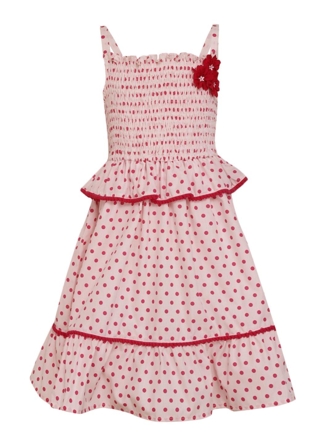 Polka Smock Dress
