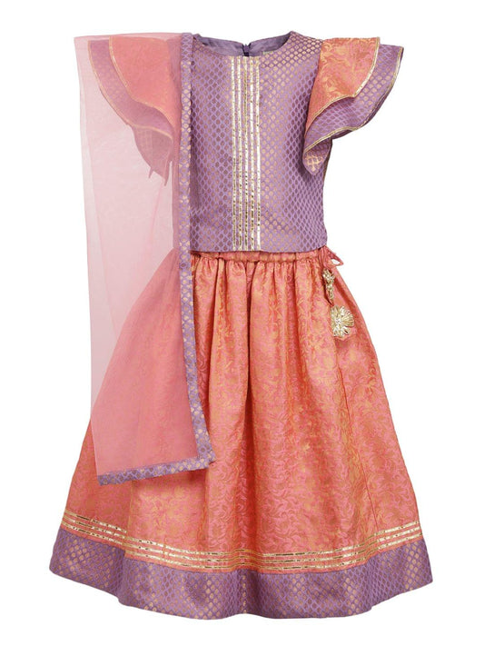 Lavender Paradise Lehnga