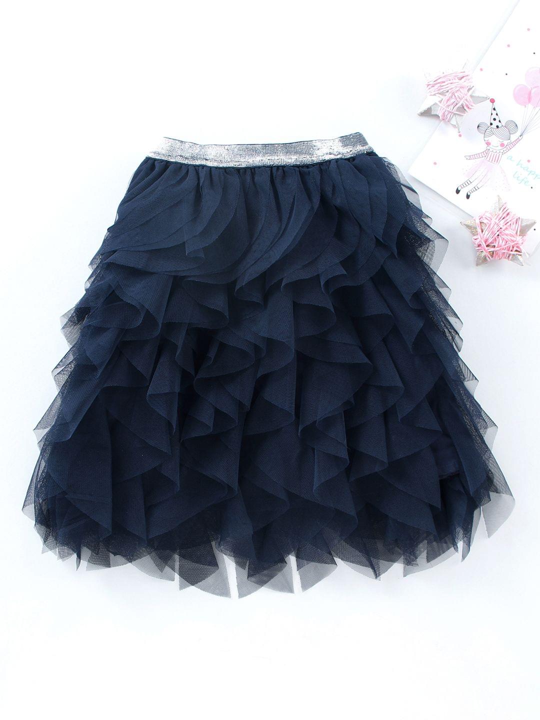 Blue Waterfall Tutu Skirt