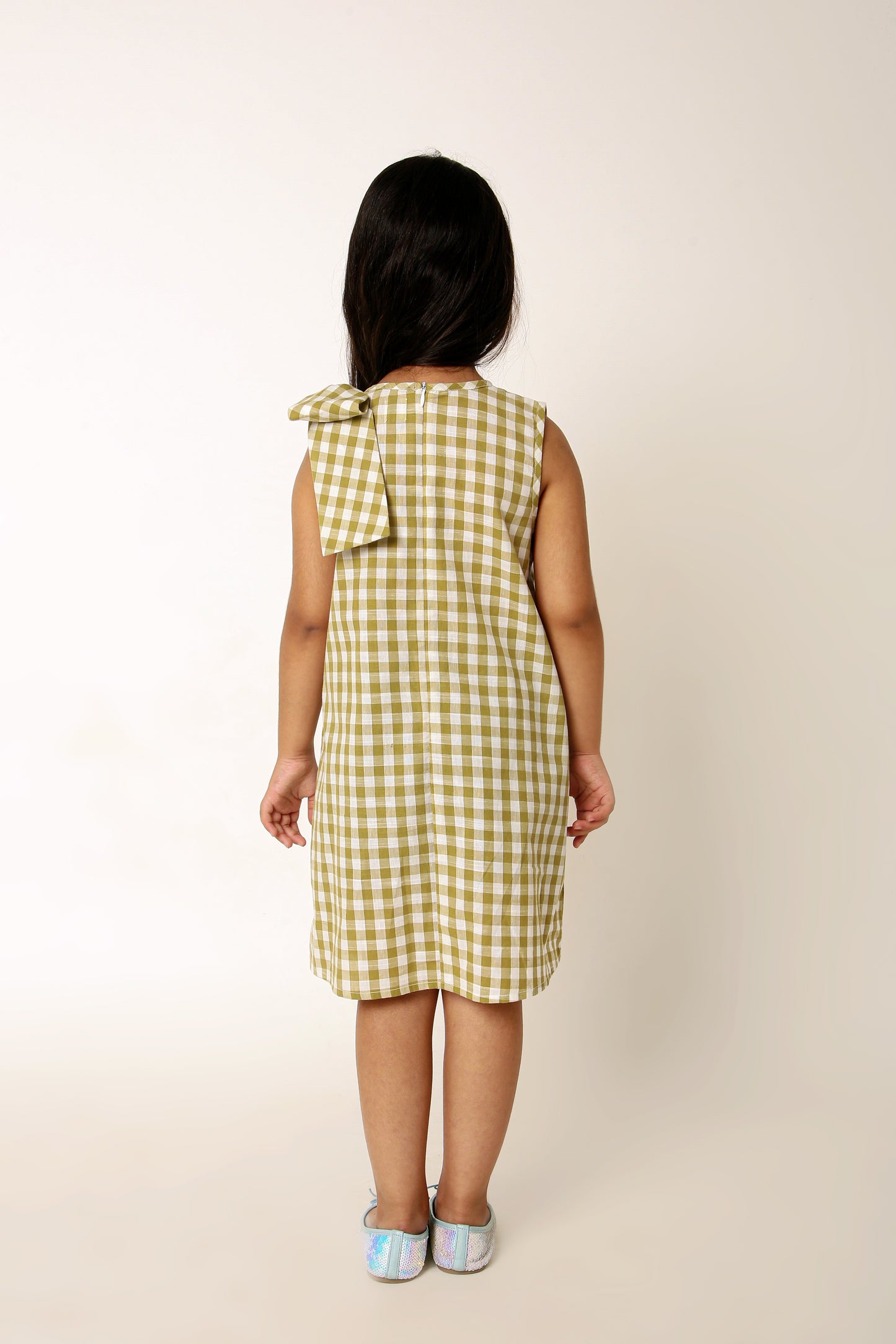 Mia Green Bow Dress