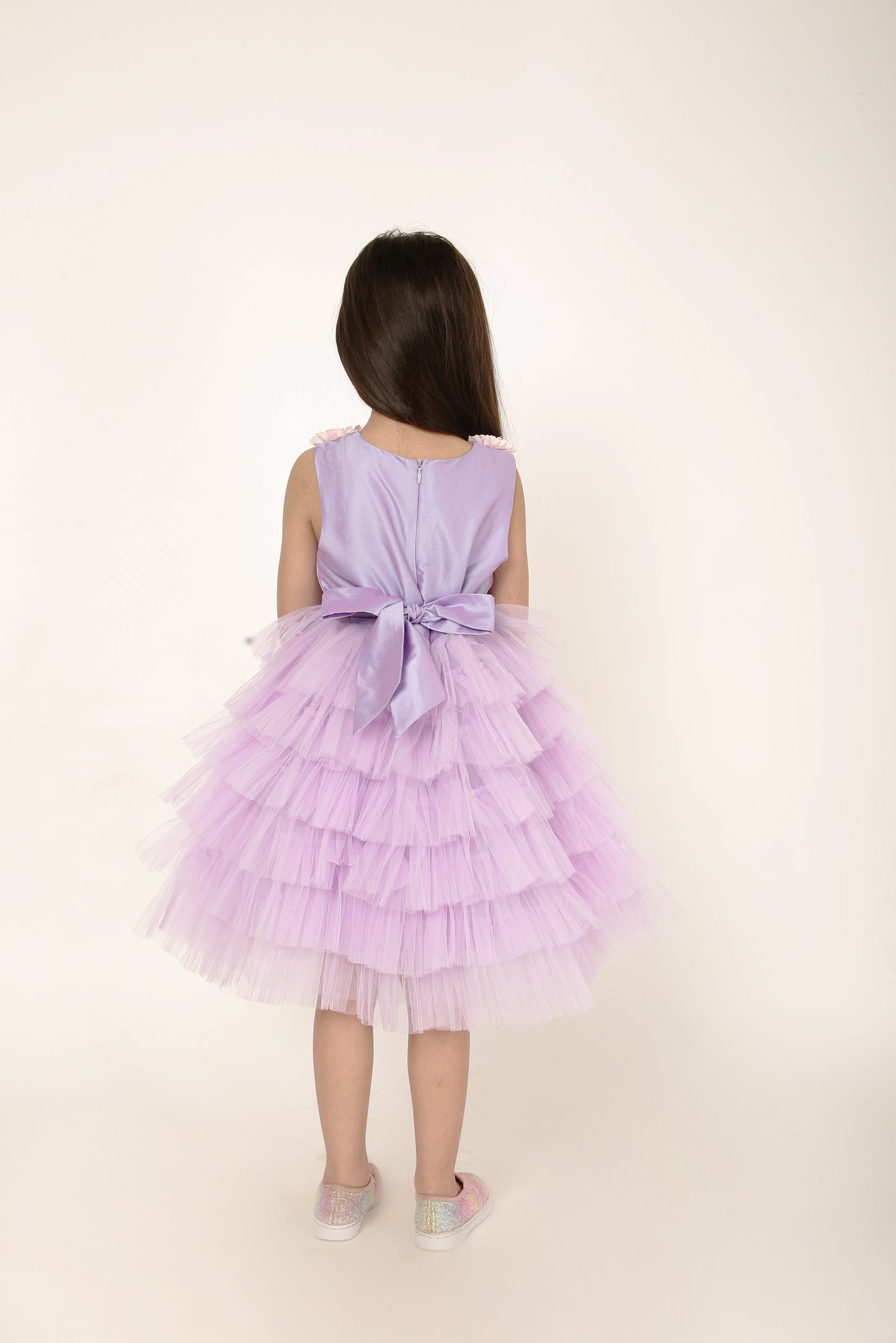 Lavender Morning Glory Dress