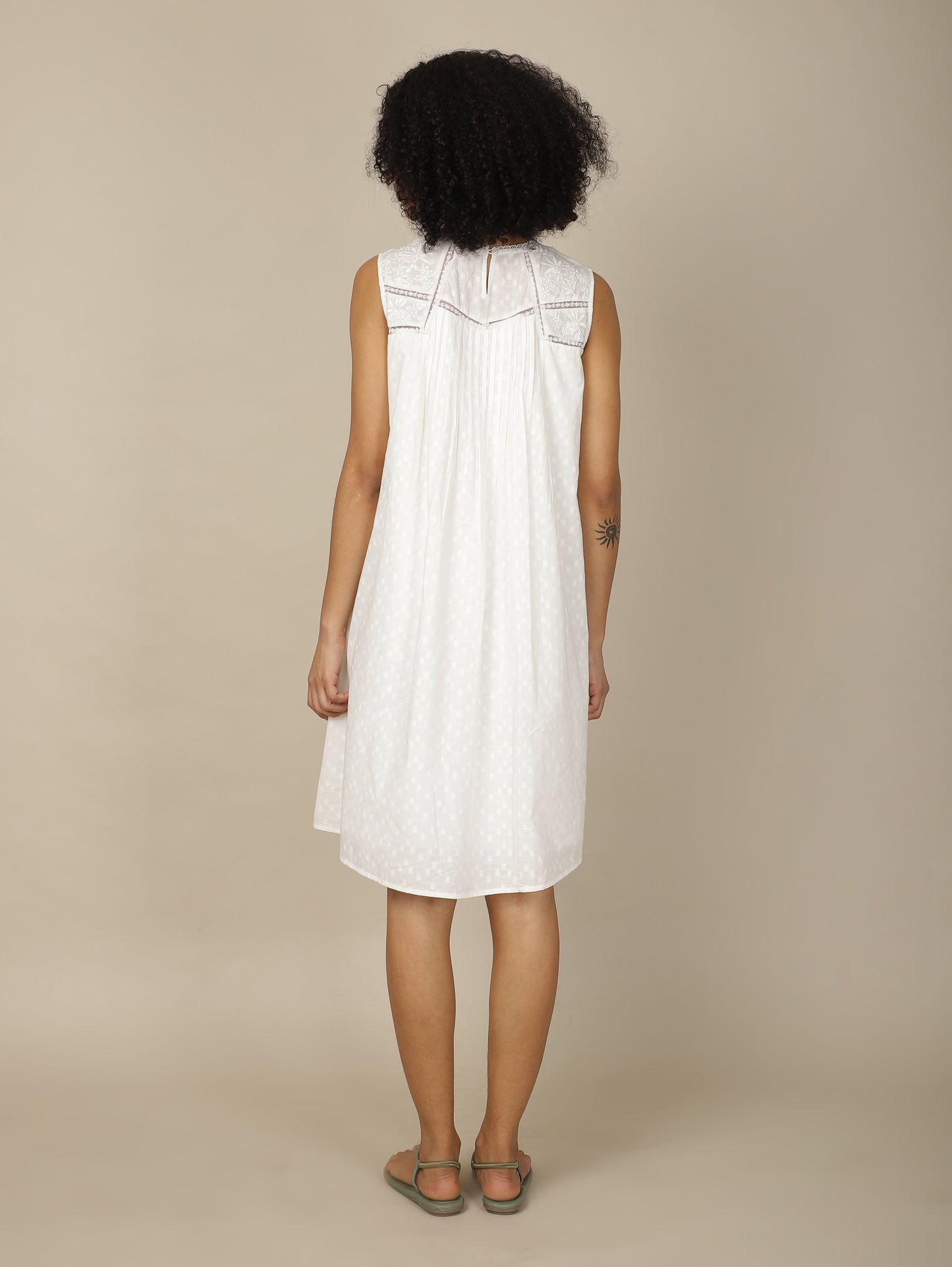 Lace Reverie White dress