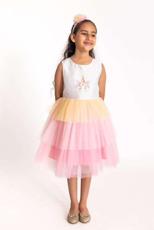 Pink Unicorn Dress