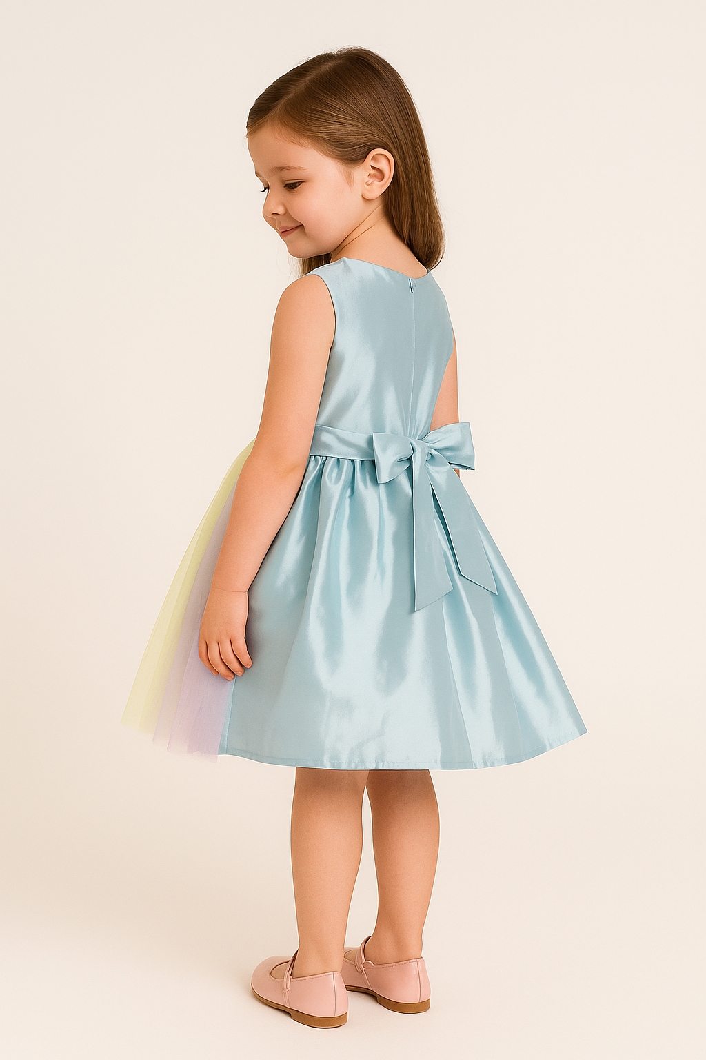 Blue Rainbow Fun Dress