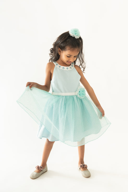 Blue Stardust dress