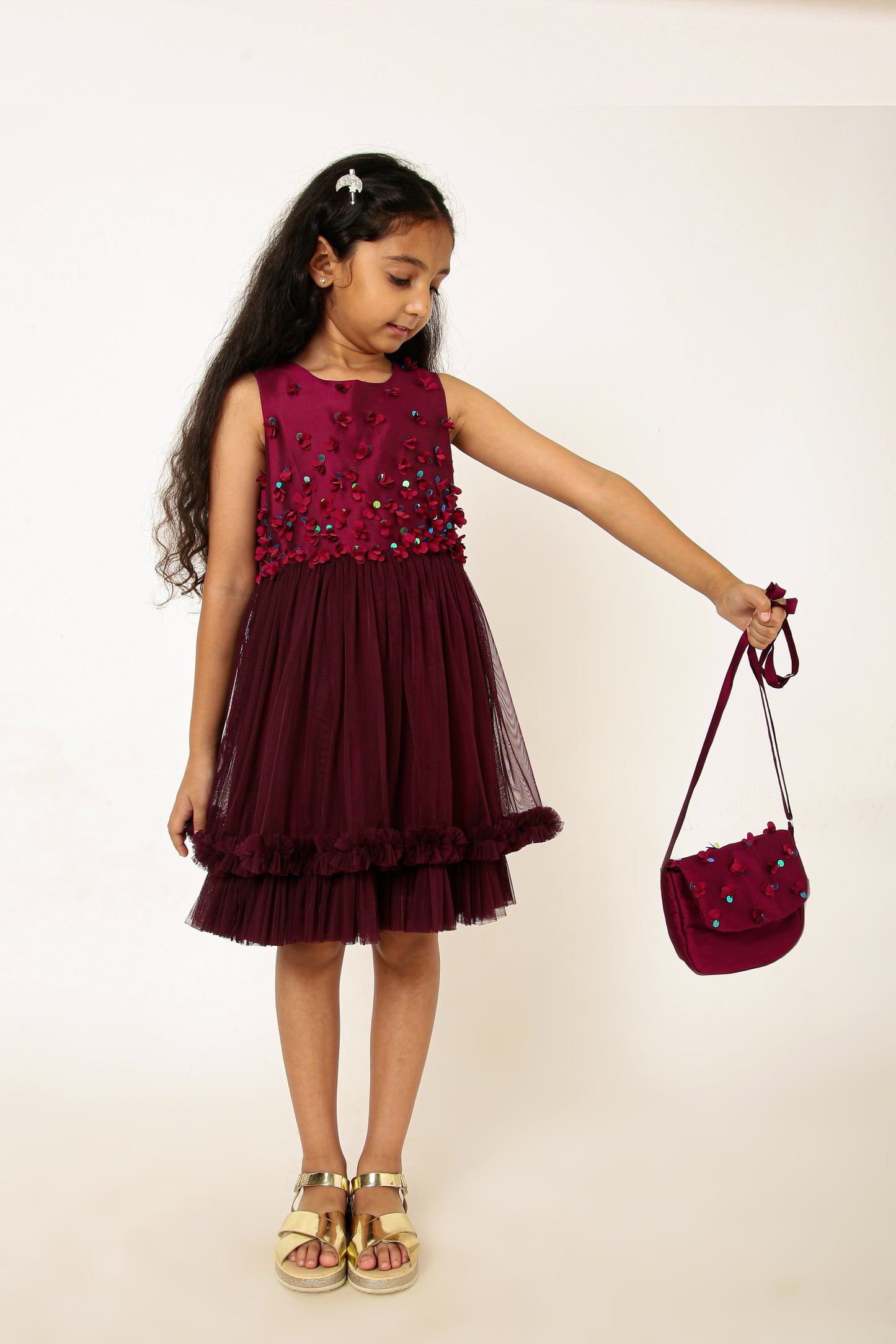 Garnet bloom dress