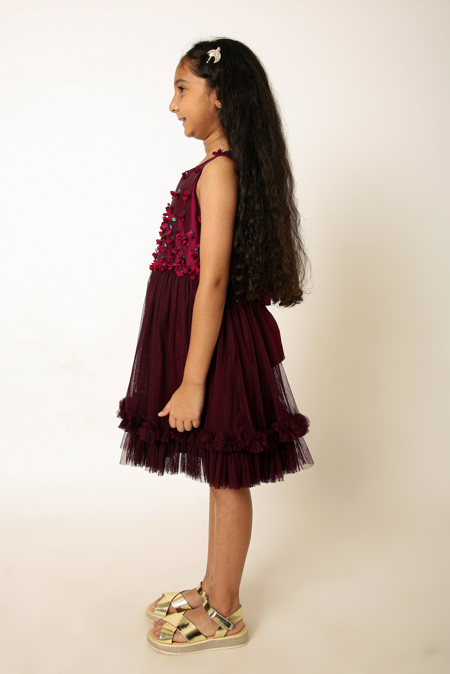 Garnet bloom dress