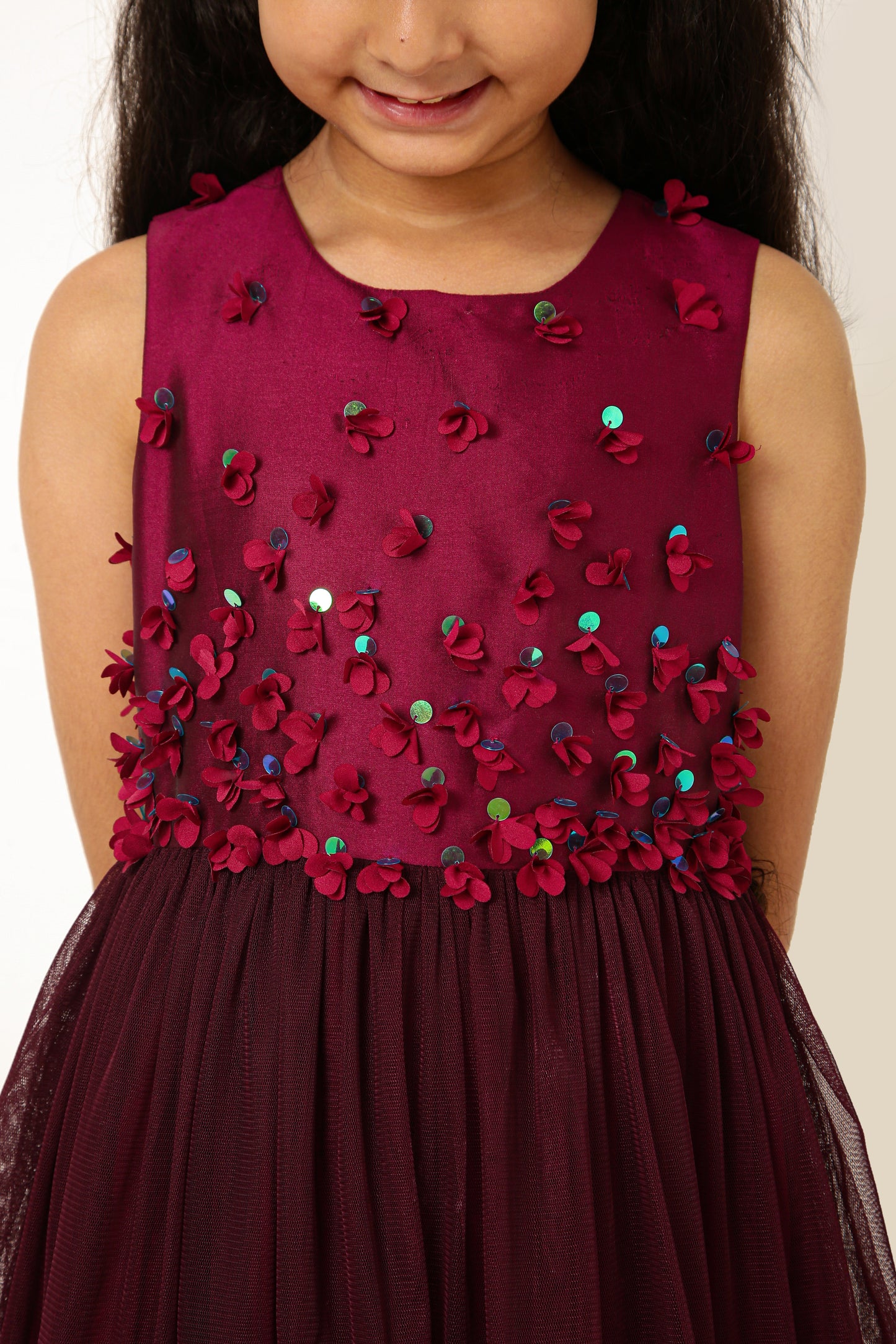 Garnet bloom dress