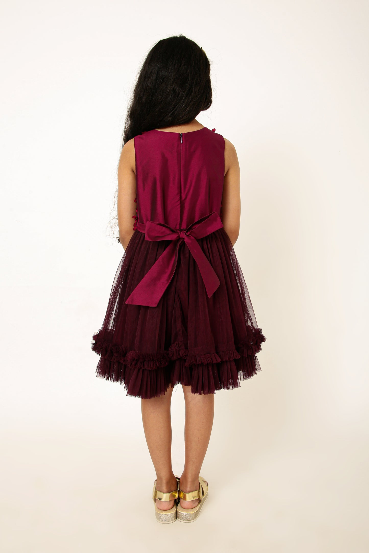 Garnet bloom dress