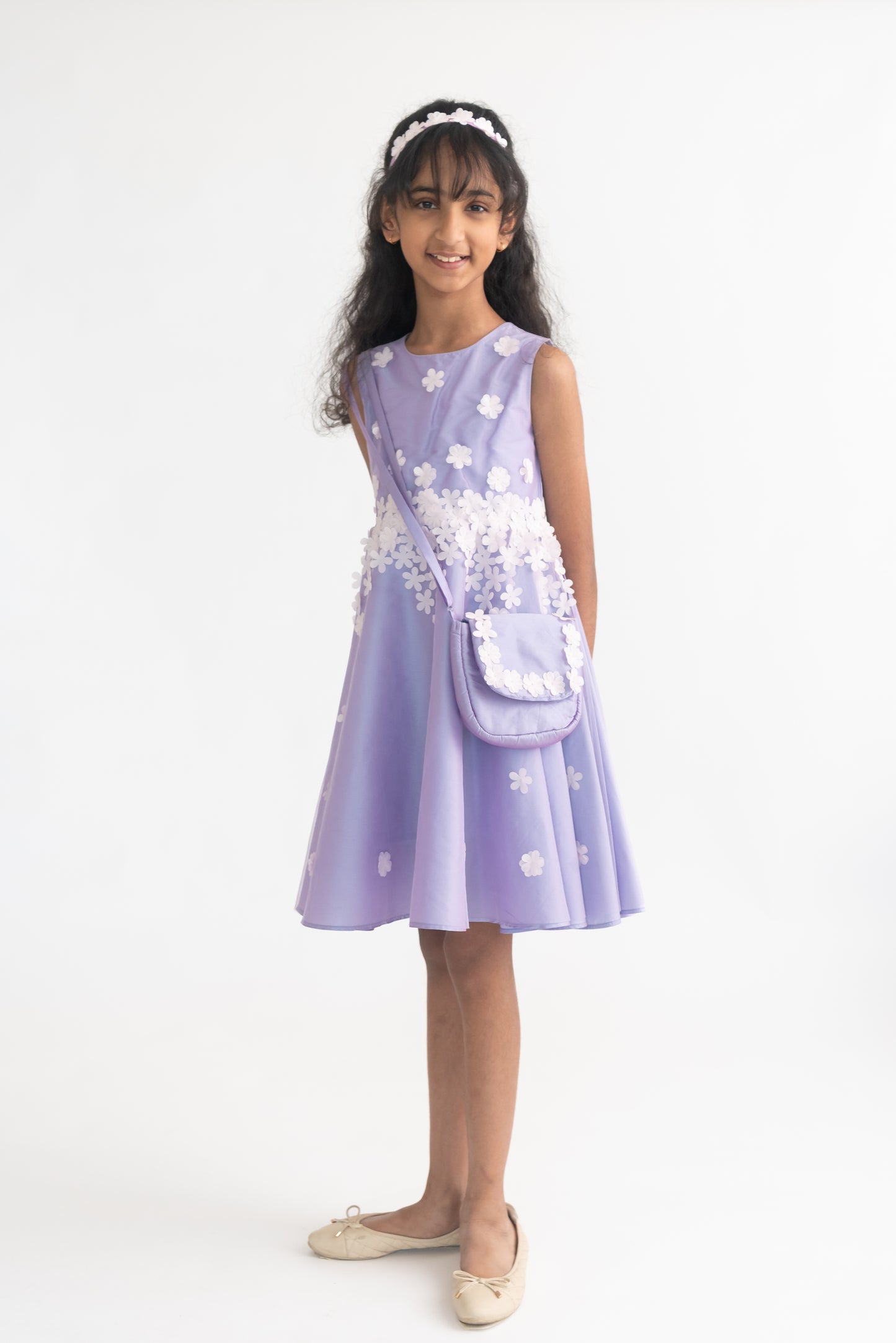 Lavender Amal Dress