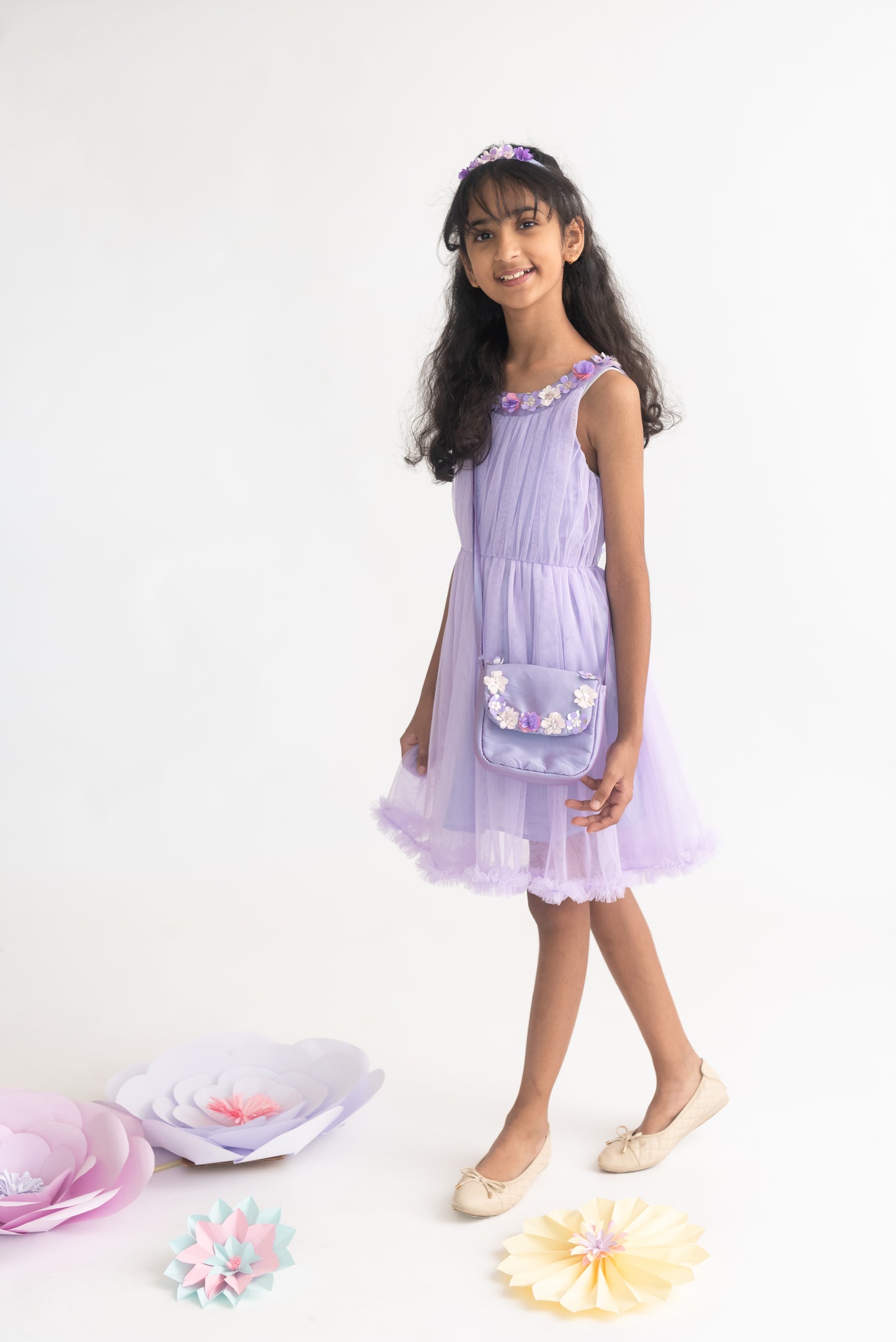 Lavender Loire Dress