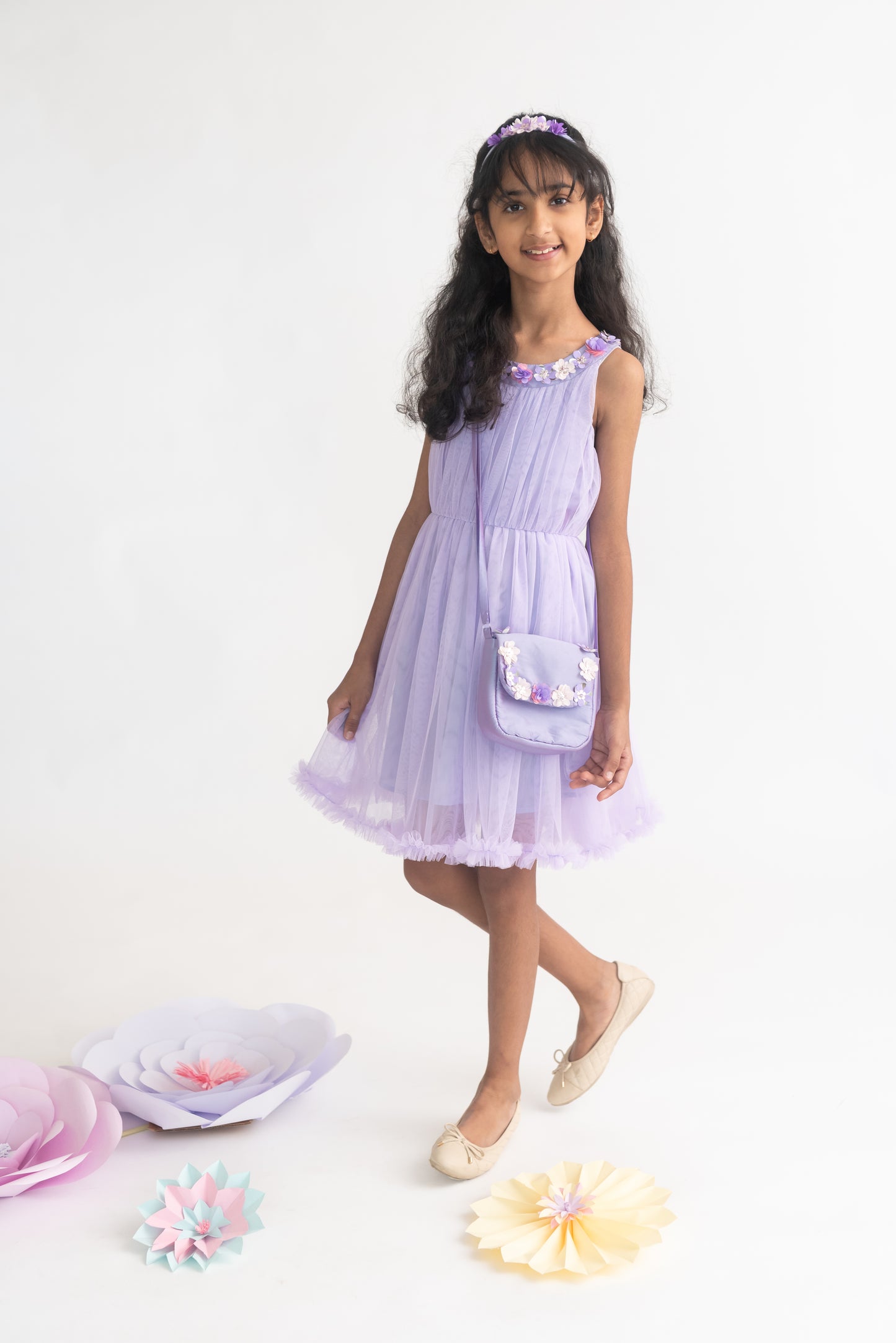 Lavender Loire Dress