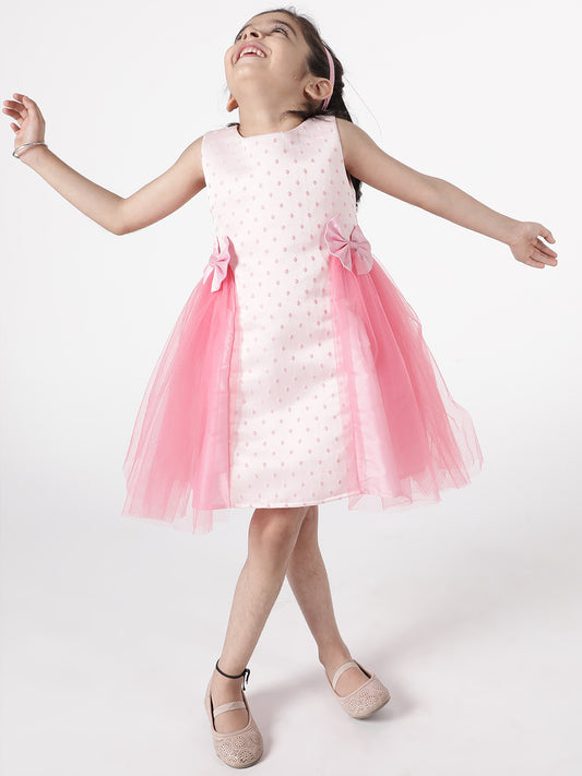 Dot Deep Bloom Dress