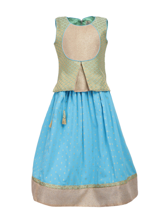 Green Thistle Lehnga