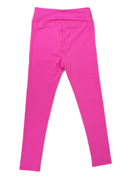 Neon Pink power fashion leggings - Kids