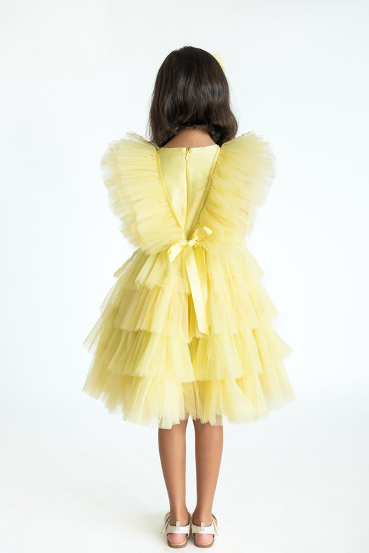 Yellow Regalia Dress