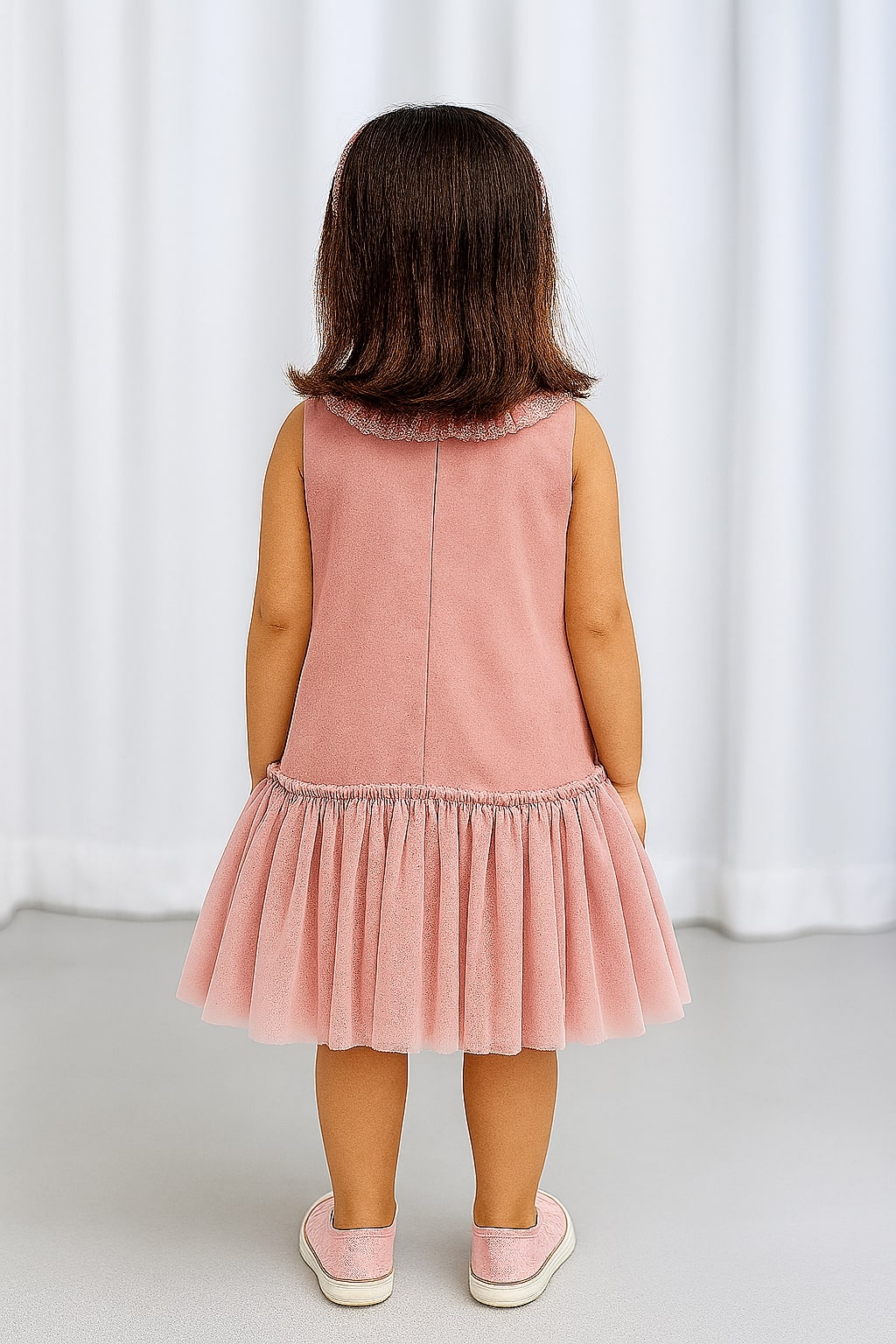 Blush Bow dress