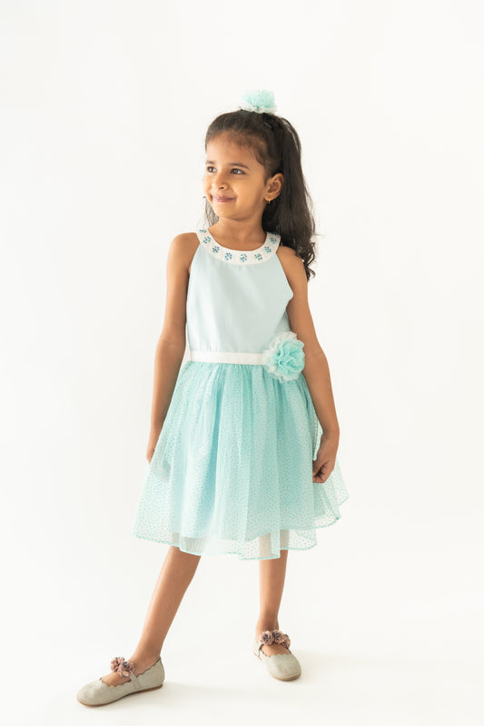 Blue Stardust dress