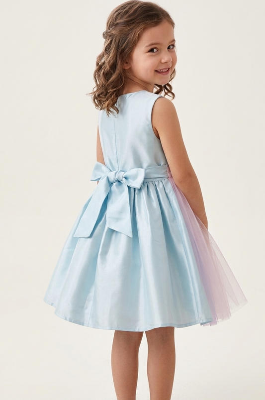 Blue Rainbow Fun Dress