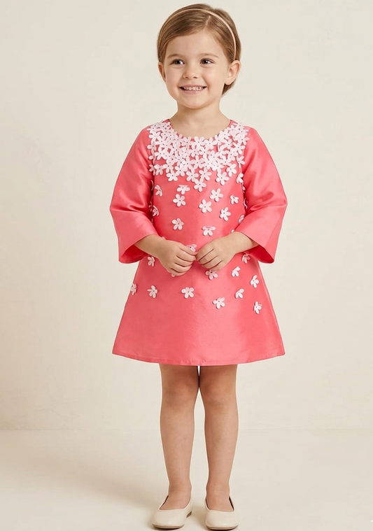 Fall Full Of Flower Dress