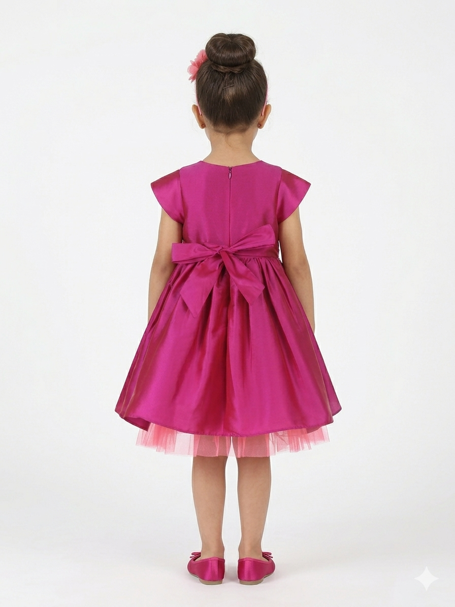 Purple Lafleur Dress