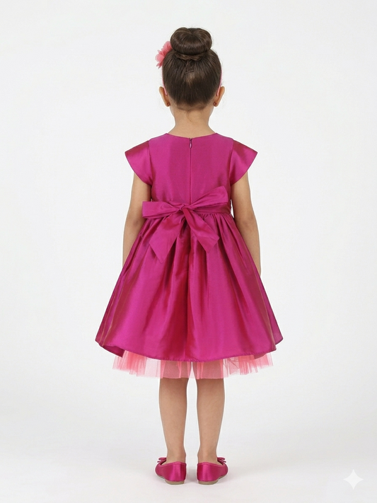 Purple Lafleur Dress