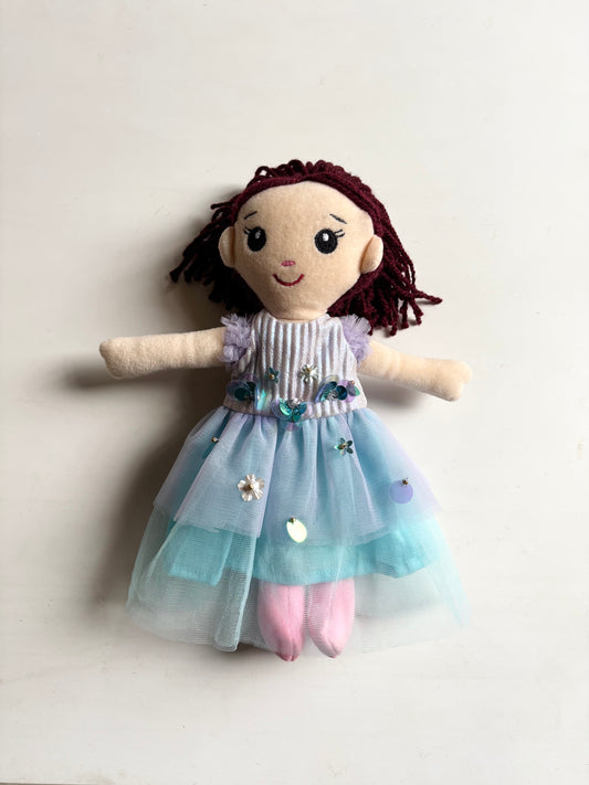 Mermaid Glitter Doll