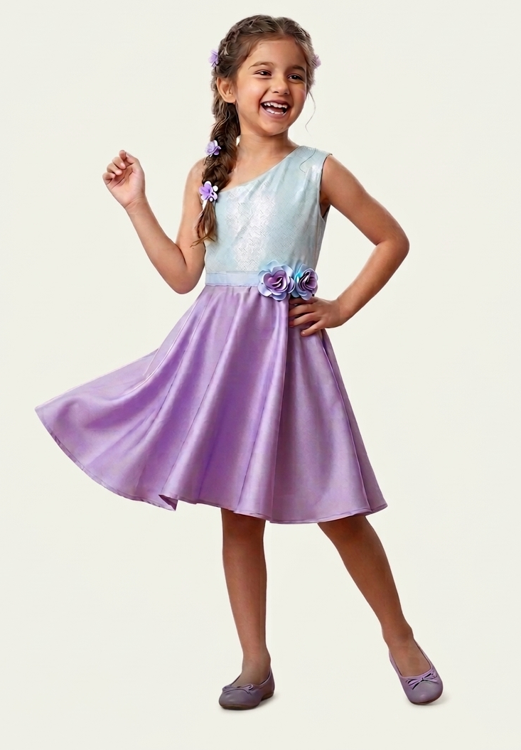Lavender Rose Charm Dress