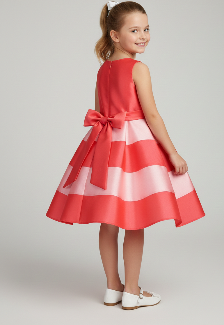 Pink Hibiscus Dress