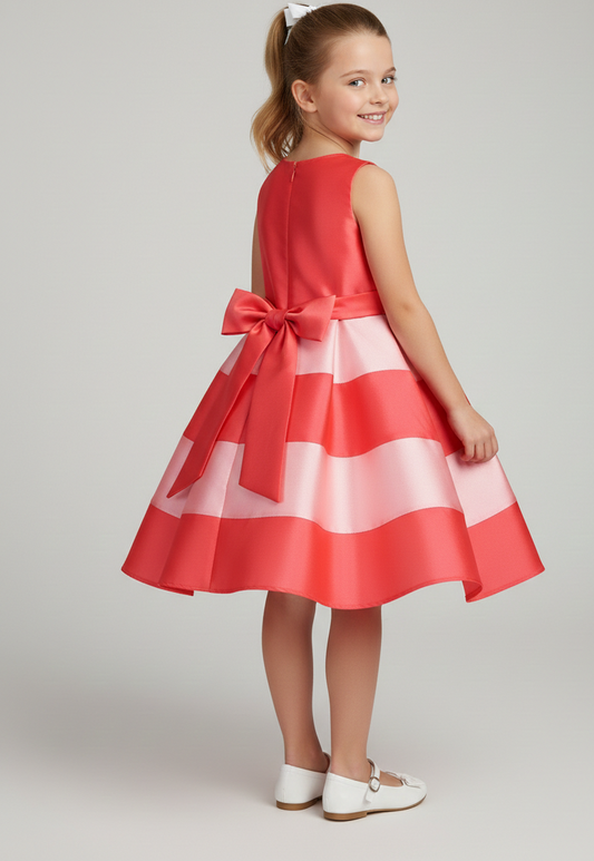 Pink Hibiscus Dress