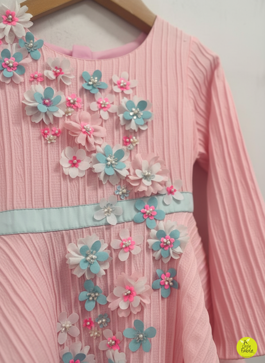 Pink Meadow Full Sleeves dress