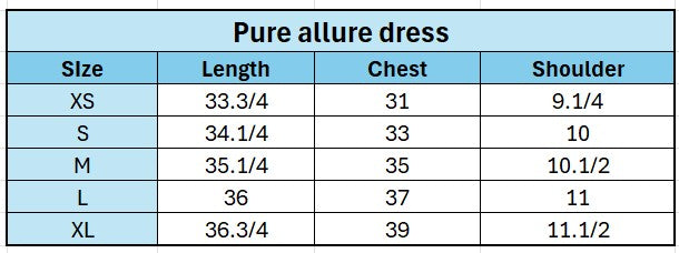 Pure Allure Dress