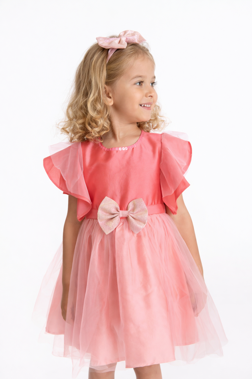 Rose Tulle Dress
