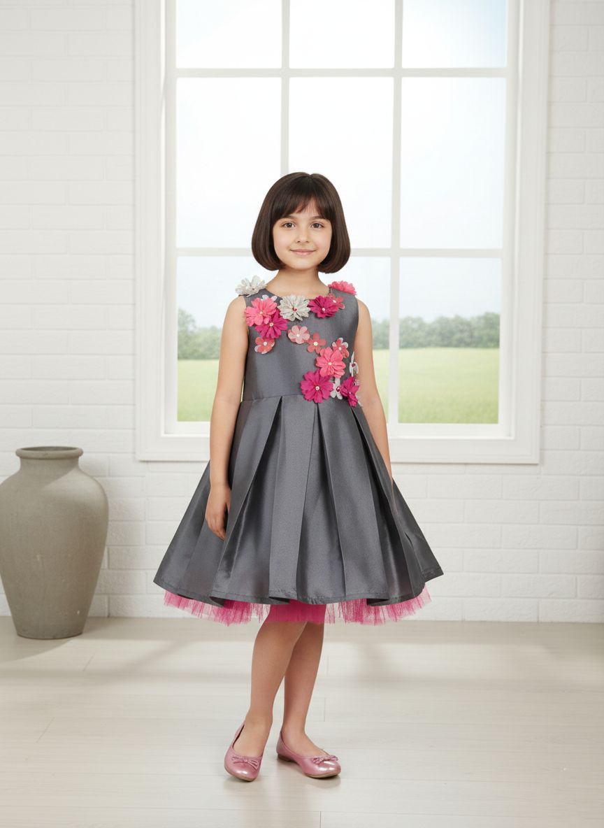 SHADE OF GREY DRESS