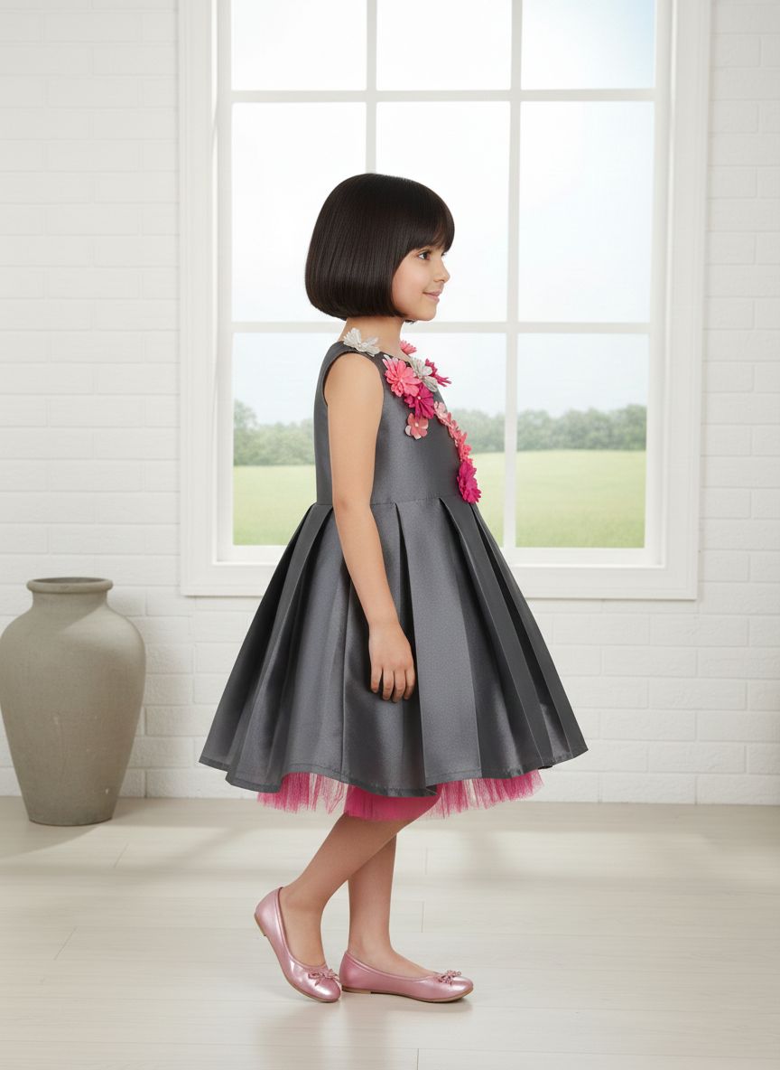 SHADE OF GREY DRESS