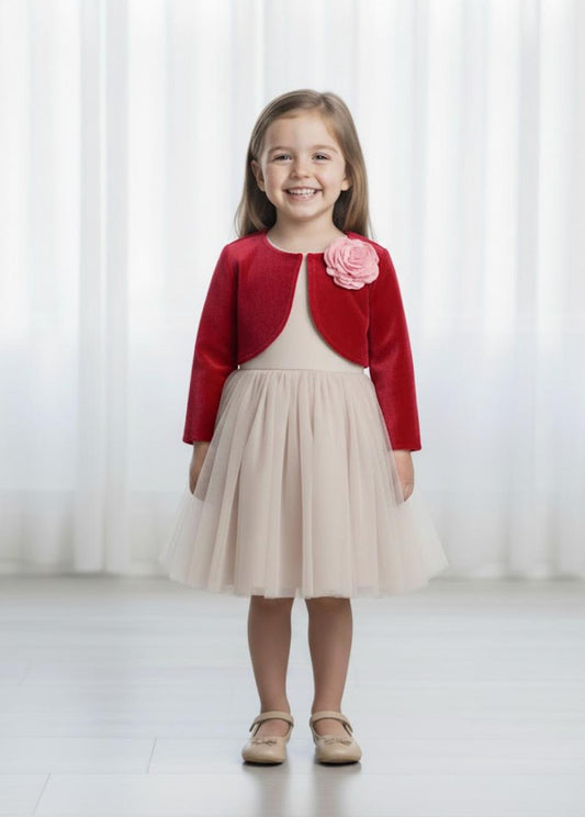 Vibrant Rose Shrug