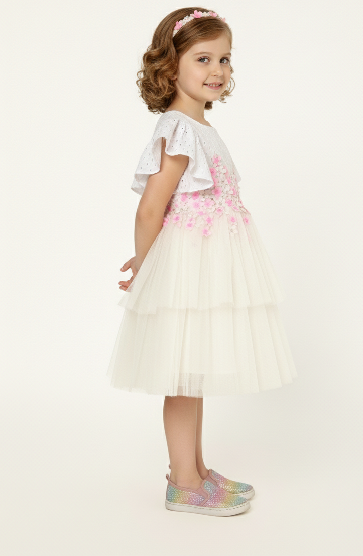 White Bubblegum Dress