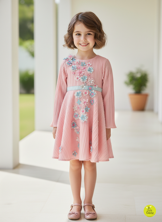 Pink Meadow Full Sleeves dress