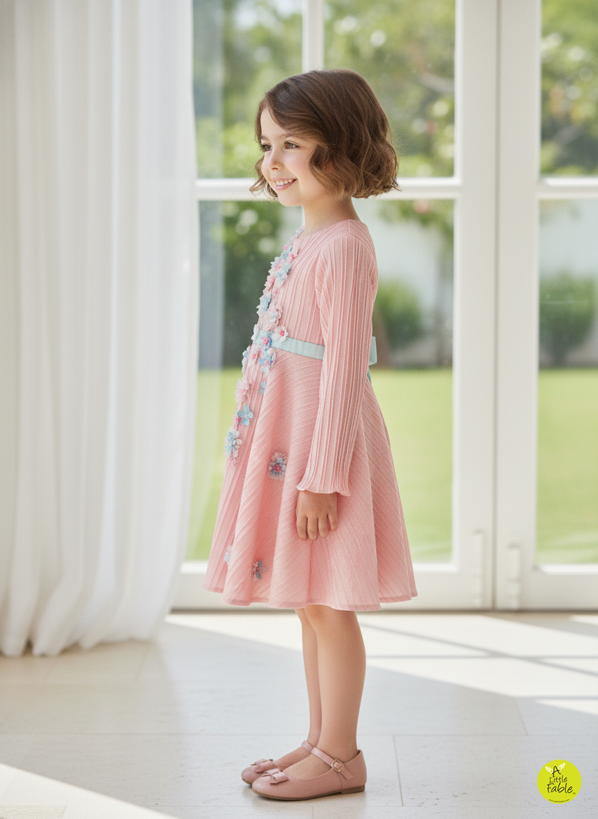 Pink Meadow Full Sleeves dress