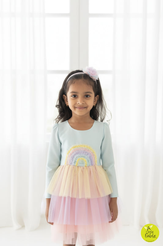 Rainbow Song Full sleeves dress