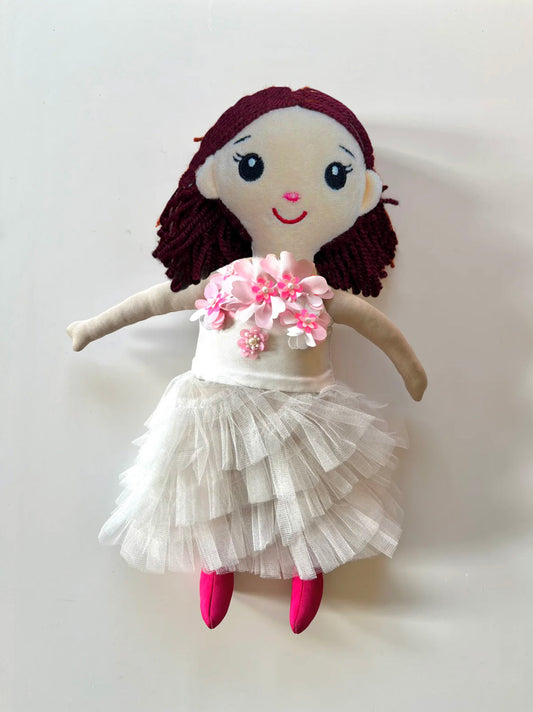 White Provence Cascade Doll