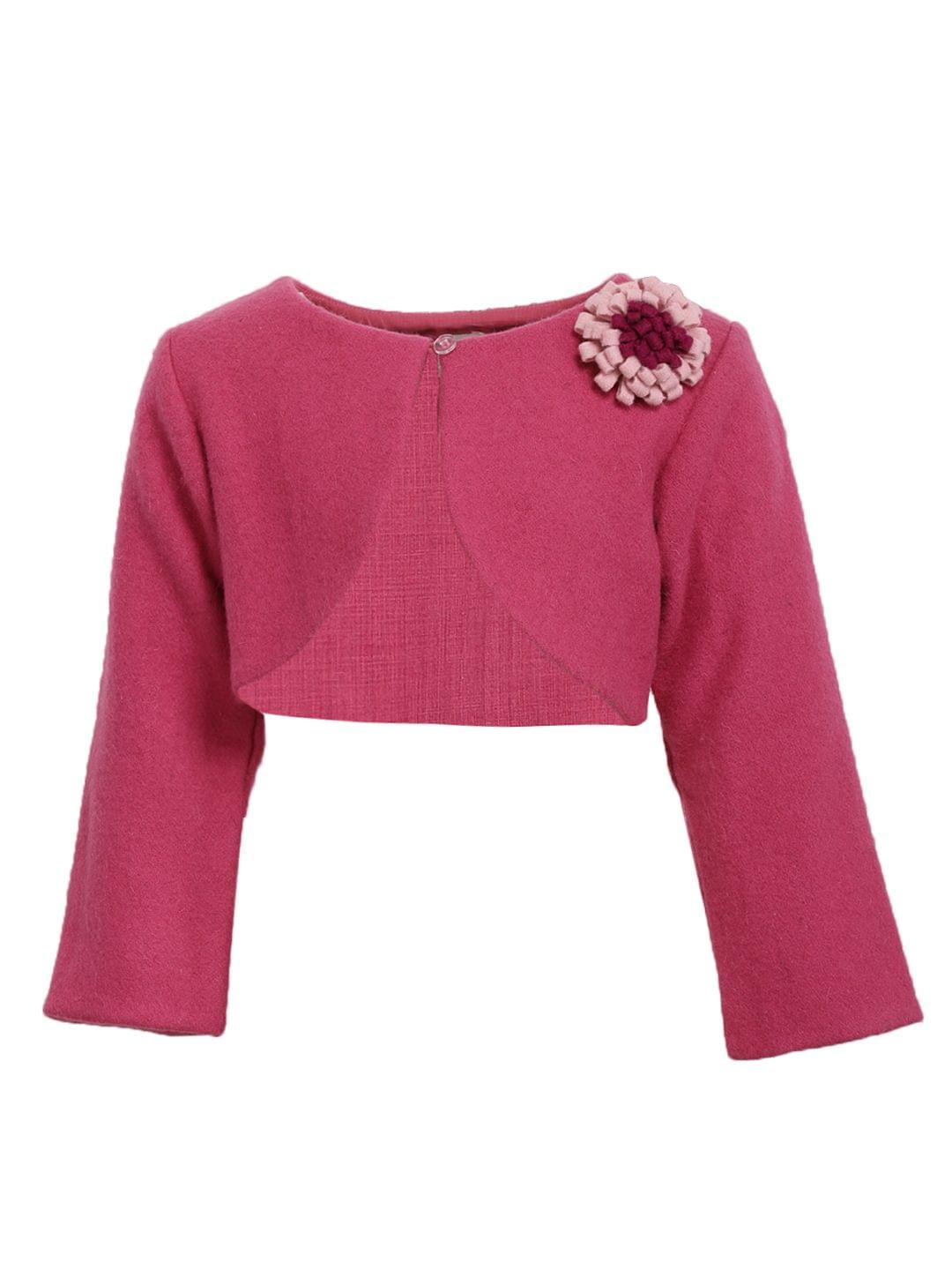 Pink Carnation Shrug