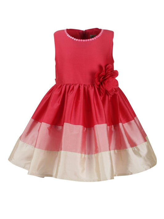 Coral Feather Dress