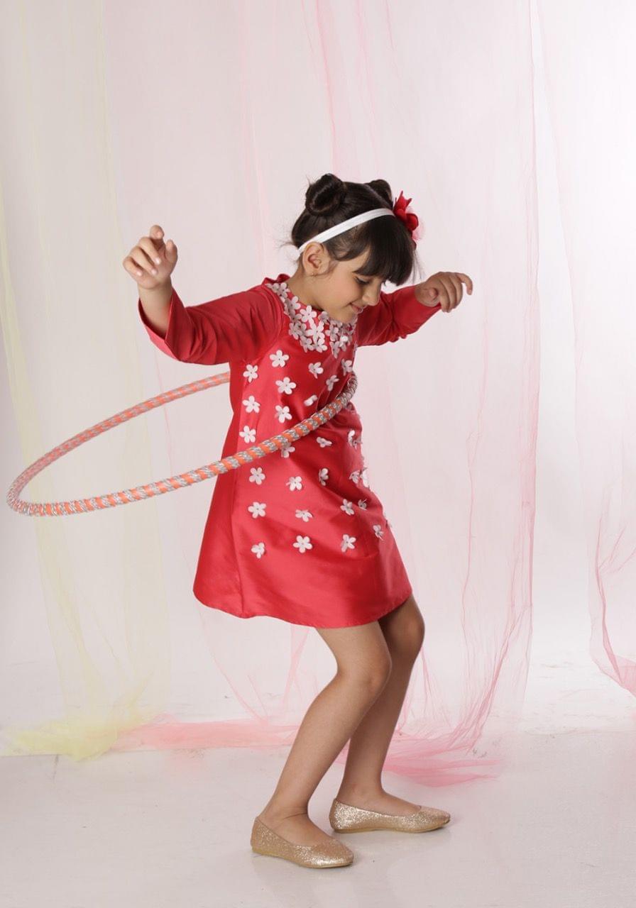 Fall Full Of Flower Dress