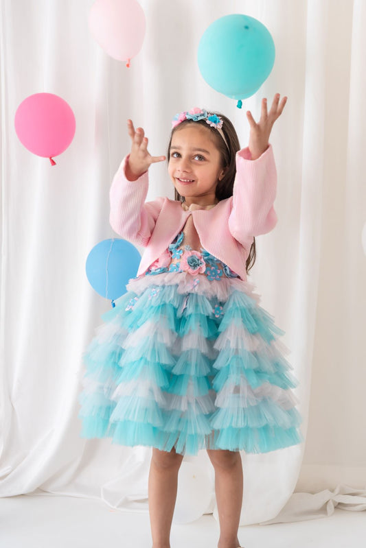 Pink Rainbow shrug
