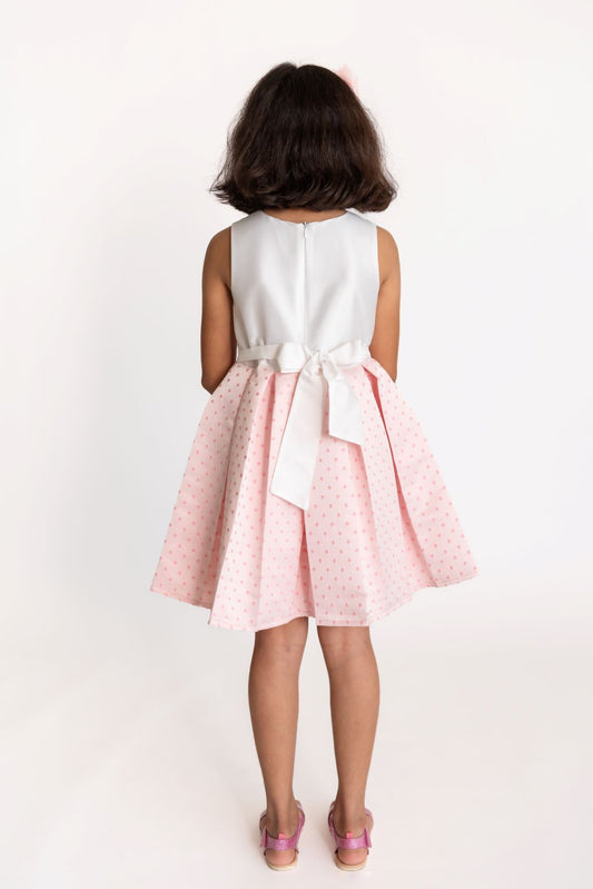 Flamingo dot Dress