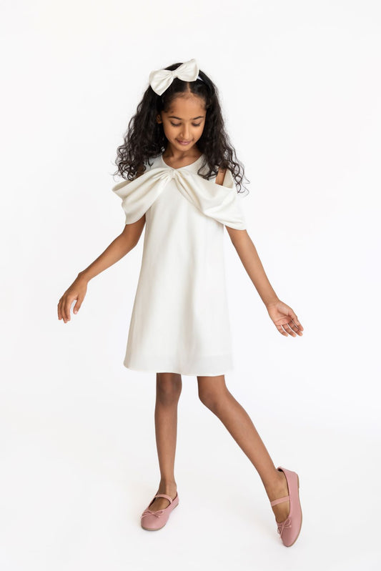 Pearl Bow Dress