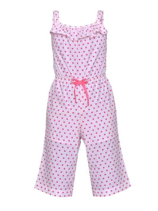 Pink Polka Jumpsuit
