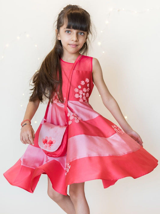 Pink Hibiscus Dress